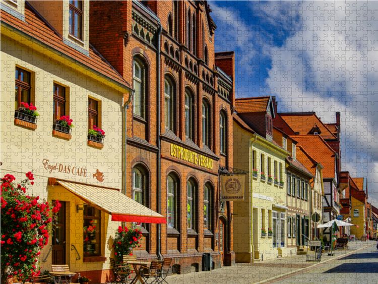 Produktbild: CALVENDO Puzzle Blick in die Lange Stra&szlig;e | 1000 Teile Lege-Gr&ouml;&szlig;e 64x48cm Foto-Puzzle f&uuml;r gl&uuml;ckliche Stunden
