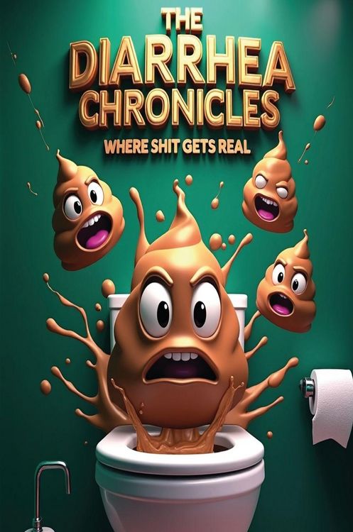 Produktbild: The Diarrhea Chronicles Where Shit Gets Real Notebook