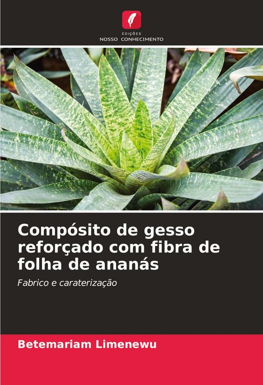 Produktbild: Comp&oacute;sito de gesso refor&ccedil;ado com fibra de folha de anan&aacute;s
