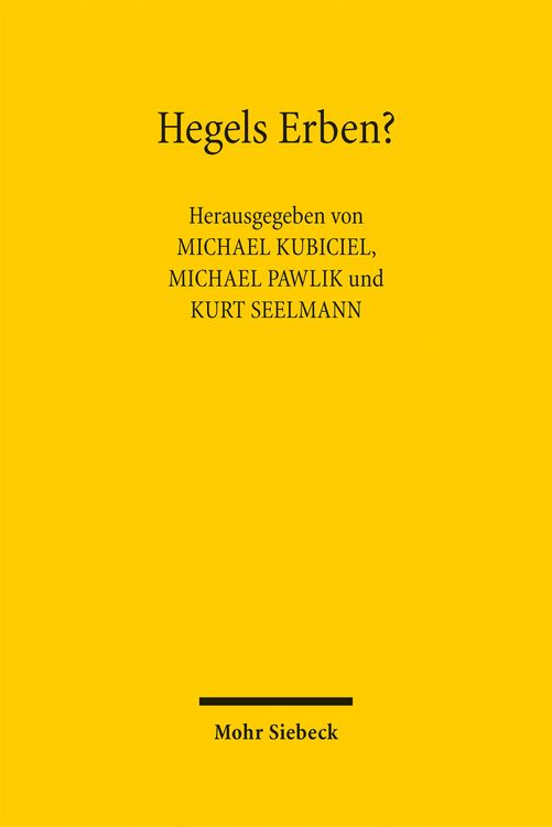 Produktbild: Hegels Erben?