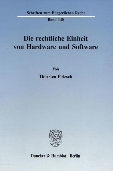 Produktbild: Die rechtliche Einheit von Hardware und Software.