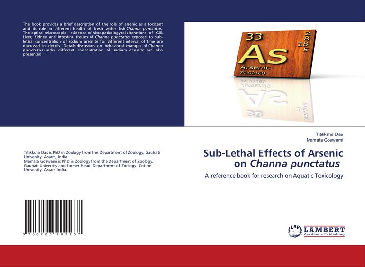 Produktbild: Sub-Lethal Effects of Arsenic on Channa punctatus