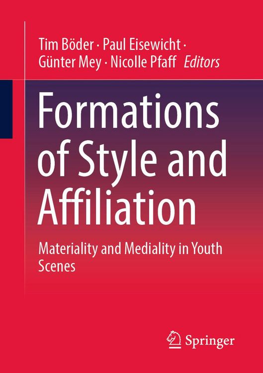 Produktbild: Formations of Style and Affiliation