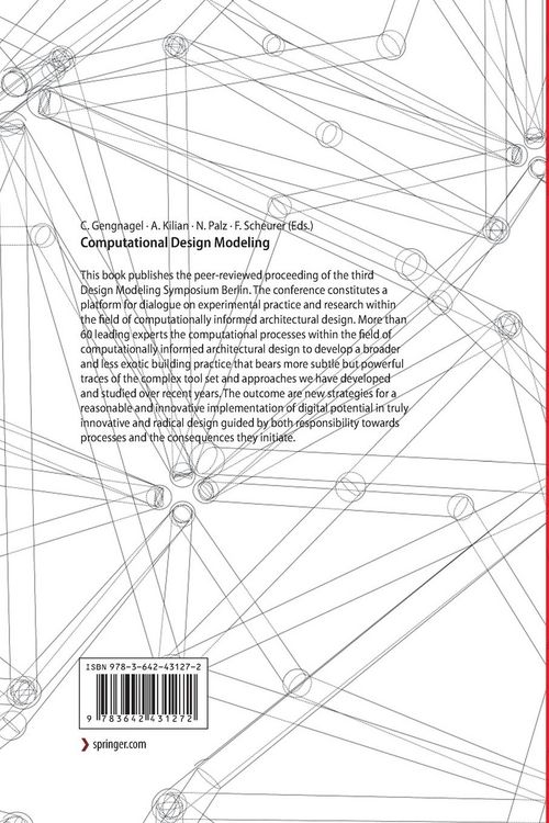 Produktbild: Computational Design Modeling