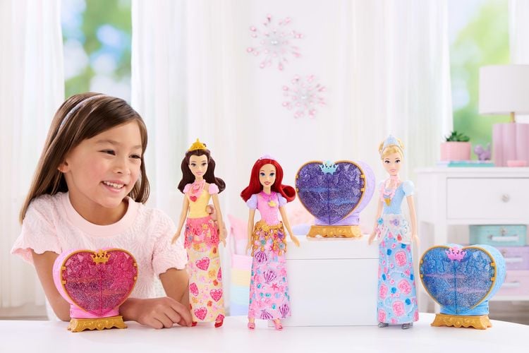 Produktbild: Disney Prinzessin Juwel Reveal Cinderella Puppe
