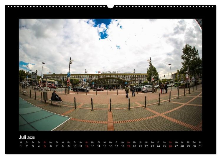 Produktbild: Bochumer Ansichten (Wandkalender 2026 DIN A2 quer), CALVENDO Monatskalender