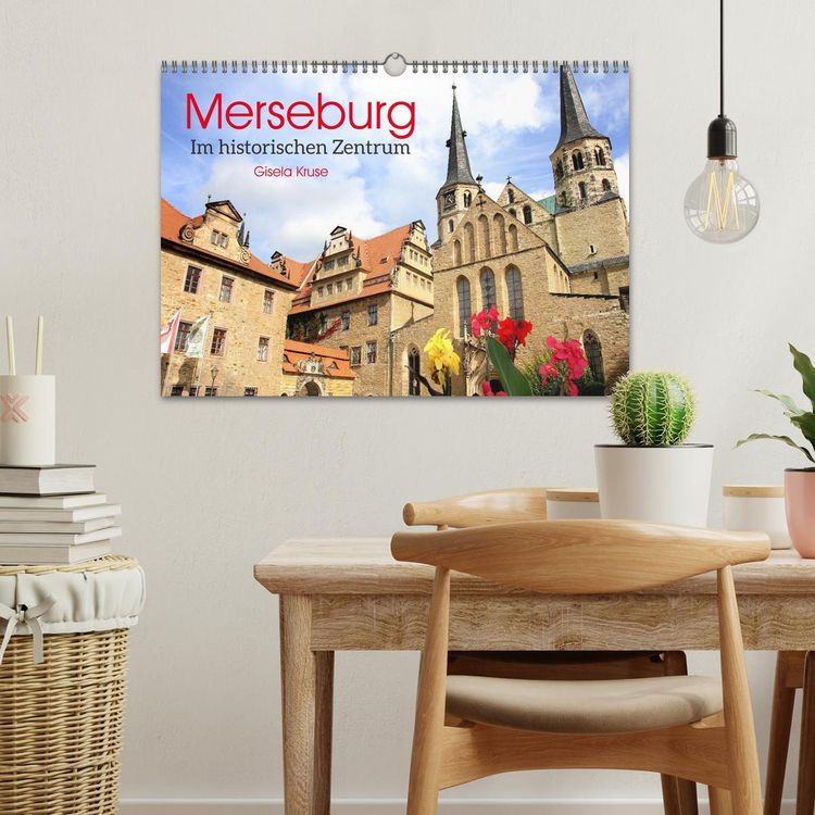 Produktbild: Merseburg - Im historischen Zentrum (Wandkalender 2026 DIN A3 quer), CALVENDO Monatskalender