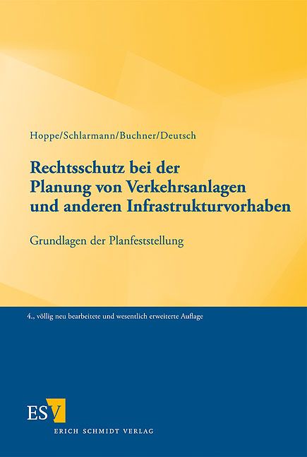 Produktbild: Rechtsschutz bei der Planung von Verkehrsanlagen und anderen Infrastrukturvorhaben