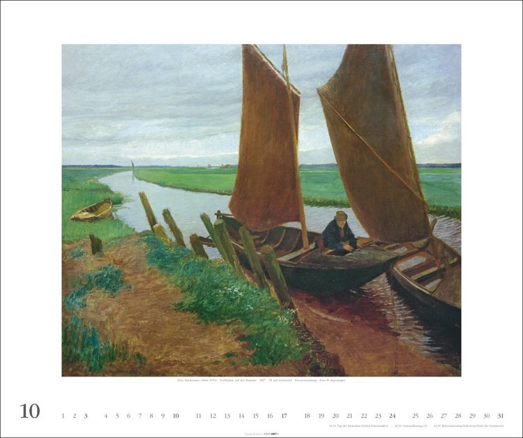 Produktbild: Worpsweder Landschaften Kalender 2027