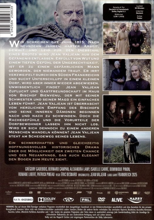 Produktbild: Les Mis&eacute;rables - Die Geschichte von Jean Valjean