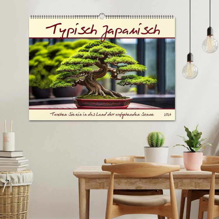 Produktbild: Typisch Japanisch (Wandkalender 2026 DIN A2 quer), CALVENDO Monatskalender