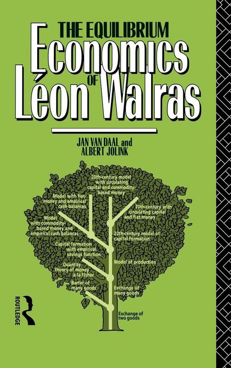 Produktbild: The Equilibrium Economics of Leon Walras