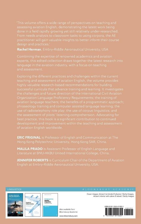 Produktbild: Teaching and Assessment in Global Aviation English