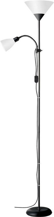 Produktbild: Brilliant Spari Deckenfluter LED E27 60W Schwarz, Wei&szlig;