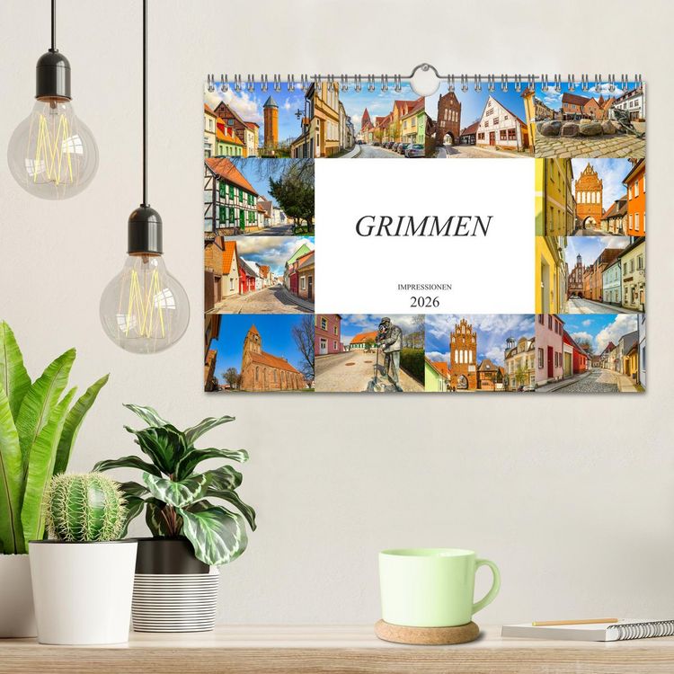 Produktbild: Grimmen Impressionen (Wandkalender 2026 DIN A4 quer), CALVENDO Monatskalender