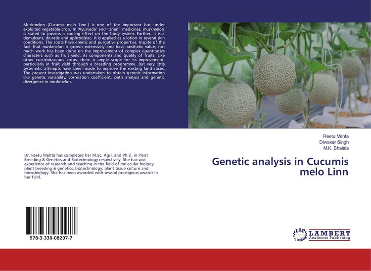 Produktbild: Genetic analysis in Cucumis melo Linn