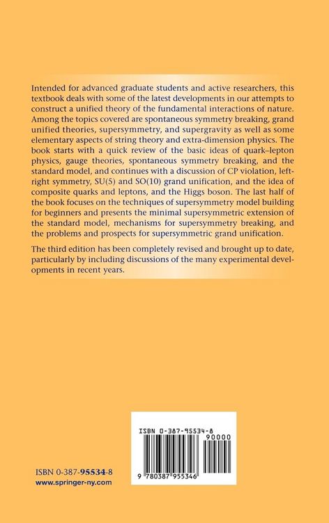 Produktbild: Unification and Supersymmetry