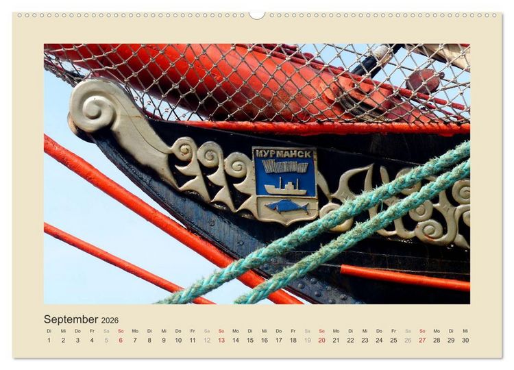 Produktbild: Auf gro&szlig;e Fahrt, Kapit&auml;n (Wandkalender 2026 DIN A2 quer), CALVENDO Monatskalender