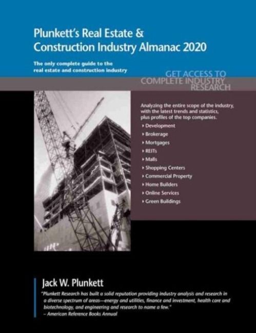 Produktbild: Plunkett, J: Plunkett's Real Estate & Construction Industry