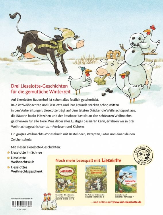 Produktbild: Lieselotte: Die sch&ouml;nsten Geschichten zu Weihnachten