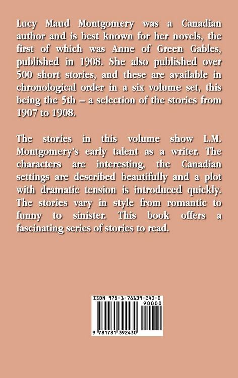Produktbild: Lucy Maud Montgomery Short Stories 1907-1908