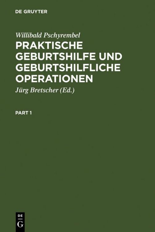 Produktbild: Praktische Geburtshilfe und geburtshilfliche Operationen