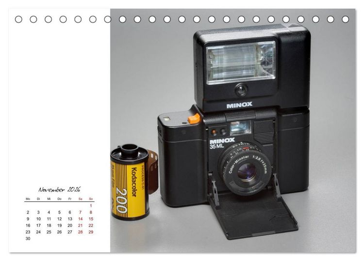 Produktbild: Alte Sch&auml;tze - Kameras und Projektoren (Tischkalender 2026 DIN A5 quer), CALVENDO Monatskalender