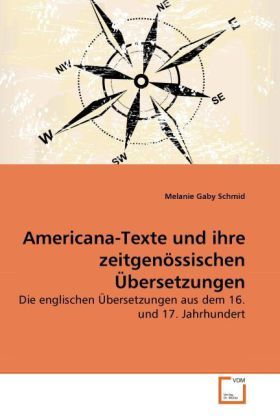Produktbild: Schmid, M: Americana-Texte und ihre zeitgen&ouml;ssischen &Uuml;berset