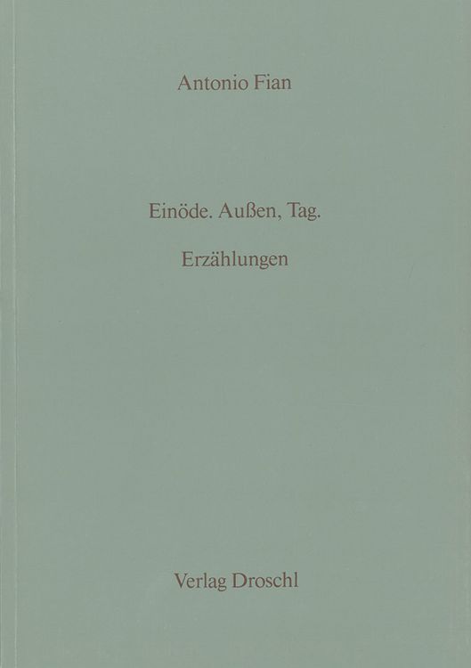 Produktbild: Ein&ouml;de. Aussen, Tag