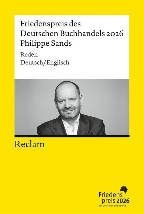 Produktbild: Friedenspreis des deutschen Buchhandels 2026. Philippe Sands