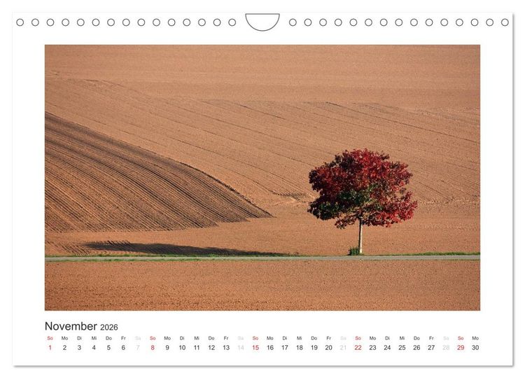 Produktbild: Das Weserbergland (Wandkalender 2026 DIN A4 quer), CALVENDO Monatskalender