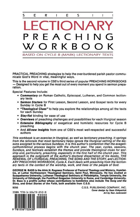 Produktbild: Lectionary Preaching Workbook, Series III, Cycle B