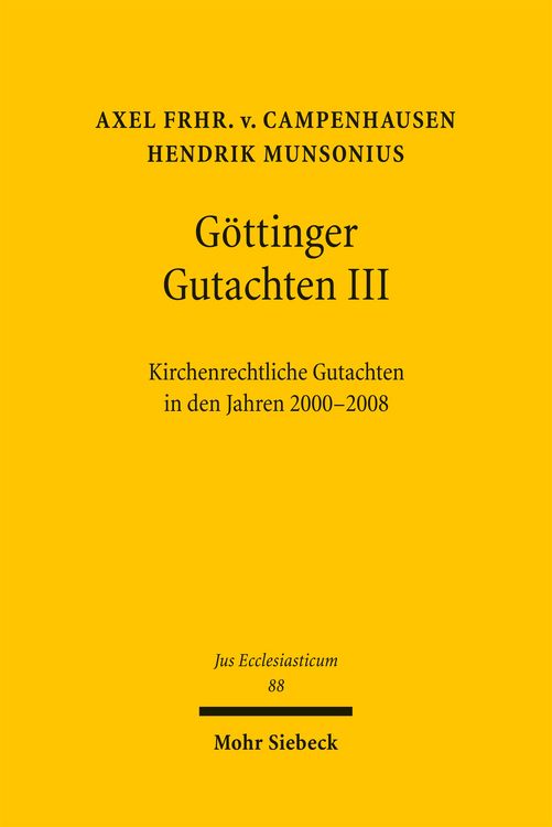 Produktbild: G&ouml;ttinger Gutachten III