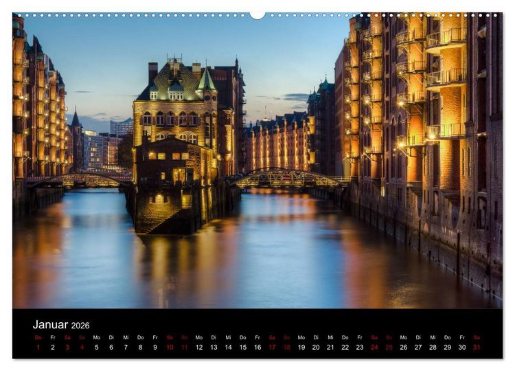 Produktbild: St&auml;dte und Sehensw&uuml;rdigkeiten in Deutschland (hochwertiger Premium Wandkalender 2026 DIN A2 quer), Kunstdruck in Hochglanz