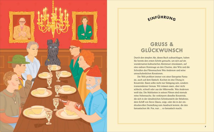 Produktbild: Das &auml;u&szlig;erst sonderbare Wes-Anderson-Kochbuch