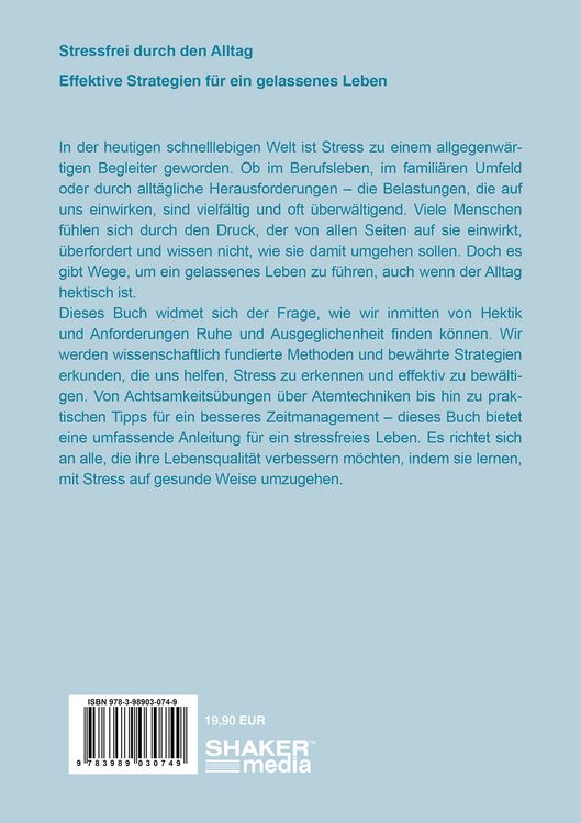 Produktbild: Stressfrei durch den Alltag
