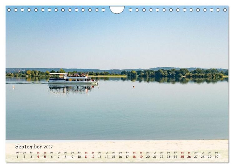 Produktbild: Naturparadies Altm&uuml;hlsee (Wandkalender 2027 DIN A4 quer), CALVENDO Monatskalender