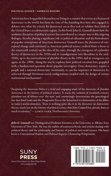Produktbild: Imagining the American Polity