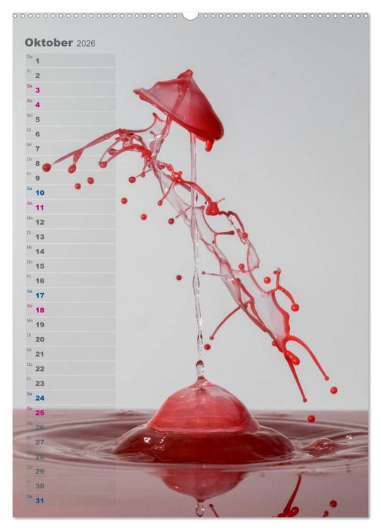 Produktbild: Farbenfreudig (Wandkalender 2026 DIN A2 hoch), CALVENDO Monatskalender