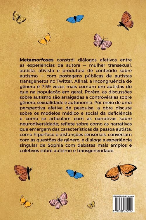 Produktbild: Metamorfoses - Autismo e diversidade de g&ecirc;nero