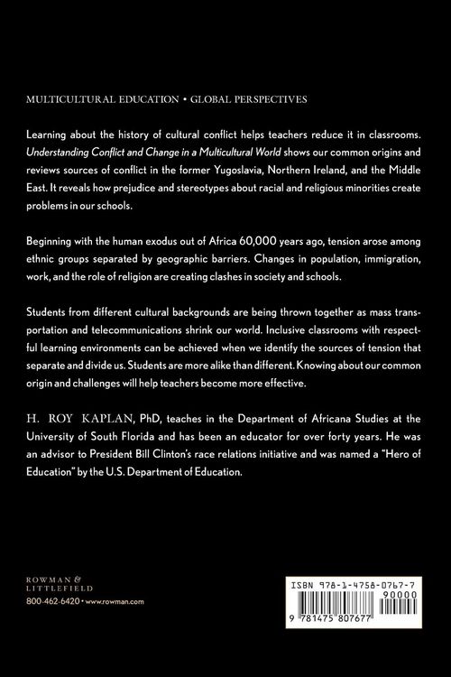 Produktbild: Understanding Conflict and Change in a Multicultural World