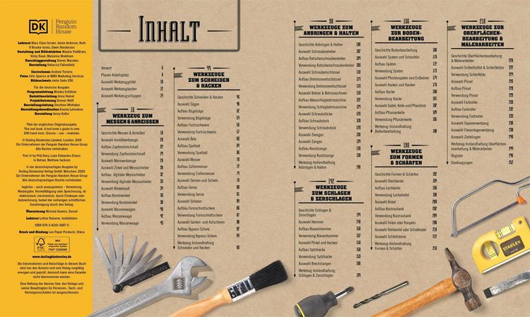 Produktbild: Das gro&szlig;e Buch der Werkzeuge