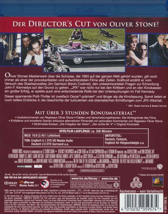 Produktbild: JFK - Tatort Dallas