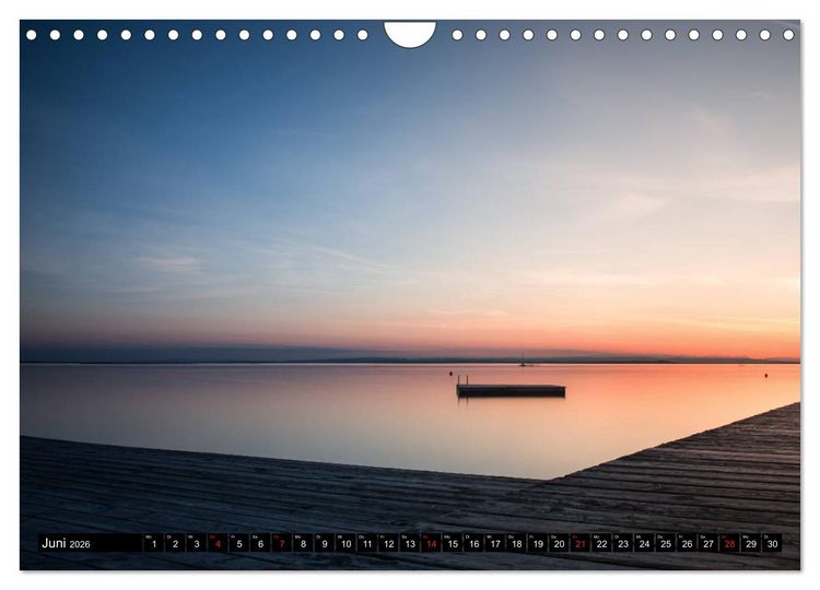Produktbild: Der idyllische Neusiedlersee (Wandkalender 2026 DIN A4 quer), CALVENDO Monatskalender