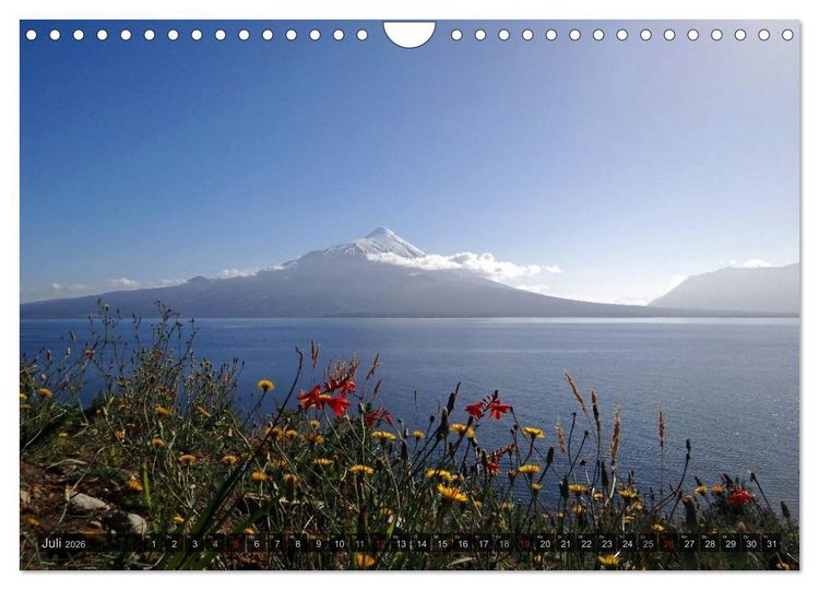 Produktbild: Argentinien und Chile - vom Regenwald bis Feuerland (Wandkalender 2026 DIN A4 quer), CALVENDO Monatskalender