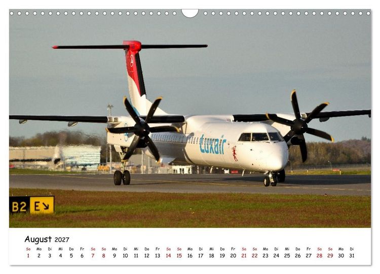 Produktbild: Faszination Luftfahrt Vielfalt zwischen Himmel und Vorfeld (Wandkalender 2027 DIN A3 quer), CALVENDO Monatskalender