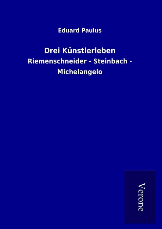 Produktbild: Drei K&uuml;nstlerleben