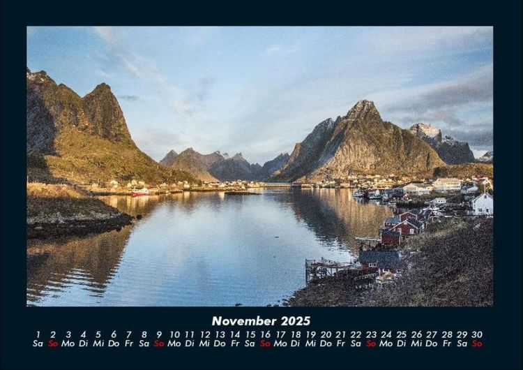 Produktbild: Berge 2025 Fotokalender DIN A4