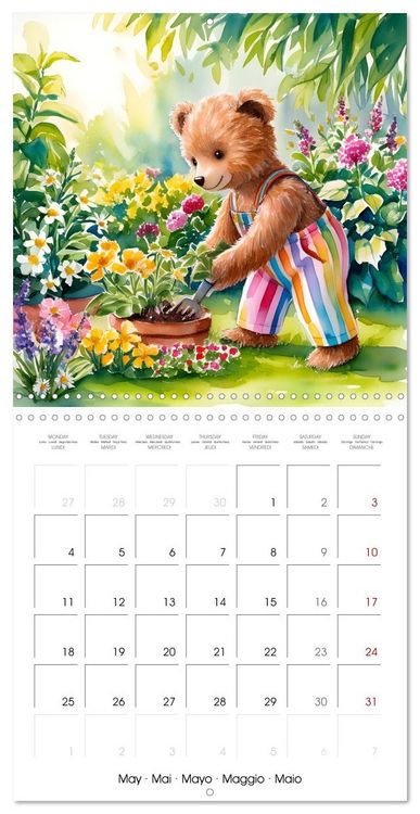 Produktbild: Mr. and Mrs. Fluff (Wall Calendar 2026 12 &times; 12 Inch) CALVENDO 12 Month Wall Calendar