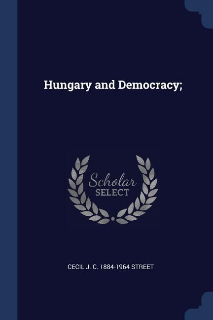 Produktbild: Hungary and Democracy;